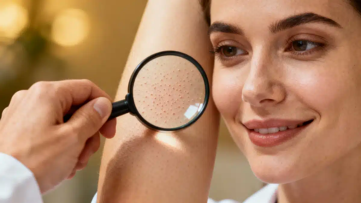 Peau granuleuse : nos astuces validées par un dermatologue pour atténuer la kératose pilaire sans jamais aggraver la situation